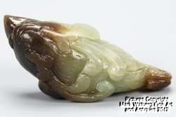   Nephrite Jade Carving of Mythical Creature, 19th Century  