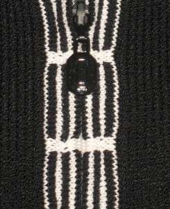 St John collection knit black suit jacket blazer size 14 16  