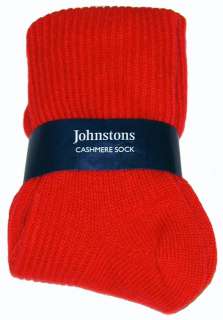 100% CASHMERE Bed Socks Sox Johnstons of Elgin NWT One Size  Heavenly 
