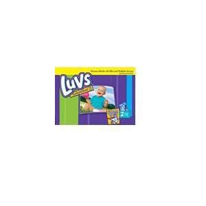  LUVS ULTRA LEAD GUARDS BABY DIAPER / PAMPERS SIZE 2 (12 TO 