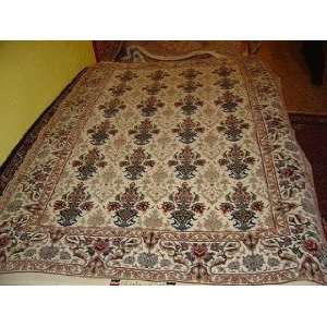  3x5 Hand Knotted Isfahan Persian Rug   56x37
