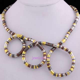 VTG gold color snake BENDABLE chain necklace /bracelet  