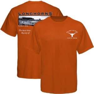 Texas Longhorn T Shirts : Texas Longhorns Burnt Orange Friends Stadium 