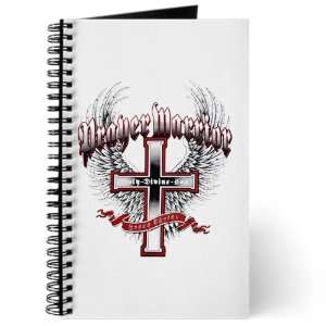  Journal (Diary) with Prayer Warrior Cross on Cover 