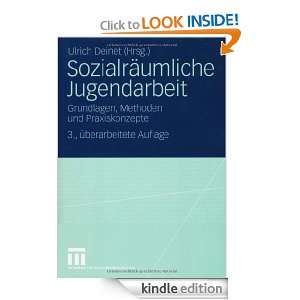 Sozialräumliche Jugendarbeit (German Edition) Ulrich Deinet  
