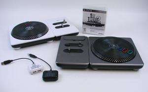   Playstation Wireless Turntable+Game Disc Mixing Music Lady Gaga  