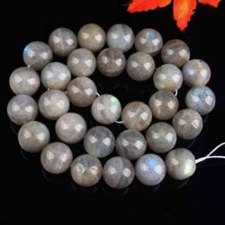 12MM Natural Labradorite Round Loose Beads Gemstone 15  