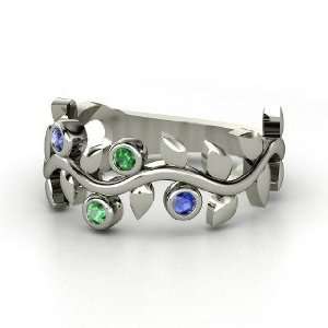  Liana Ring with Four Gems, Sterling Silver Ring with 