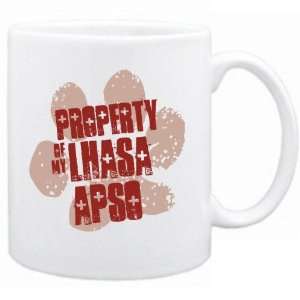  New  Property Of My Lhasa Apso  Mug Dog