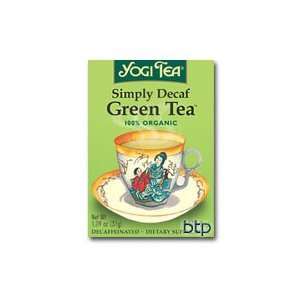 Green Tea Kombucha Decaf Tea 16 Tea Bags: Grocery & Gourmet Food