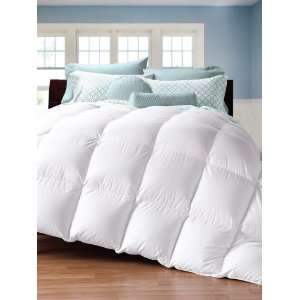   Cuddledown 450TC Down Comforter, Twin, Level 2, White