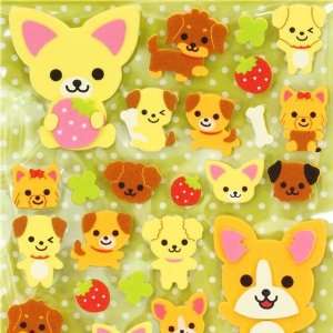 cute foam 3D sticker with dogs Japan kawaii Toys & Games