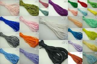 pick color Chinese knot Jewelry Necklace/Bracelet Silk Cords Braided 