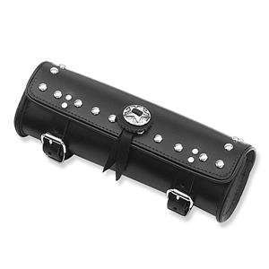  Ace Leather Bonded Leather XL Tool Pouch with Studs 