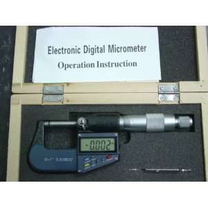   Electronic Digital Micrometer with Large LCD Display: Home Improvement