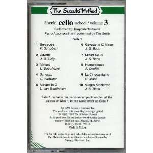   Alfred Suzuki Cello School Volume 3 Cassette, ¹ Musical Instruments