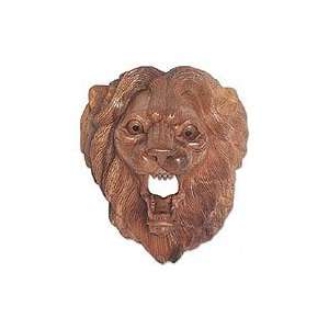  Wood mask, King of the Jungle