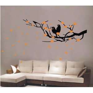  Large  easy Instant Decoration Wall Sticker Deco birds 