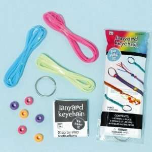  Neon Lanyard Keychain Kits