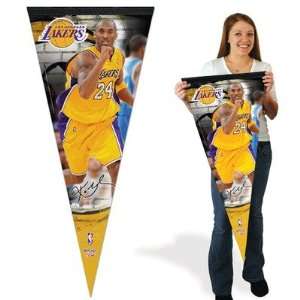   Premium Pennant   Los Angeles Lakers Kobe Bryant: Sports & Outdoors