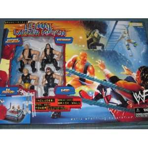  WWF Brawl   4   All Lethal Ladder Match Toys & Games