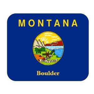  US State Flag   Boulder, Montana (MT) Mouse Pad 