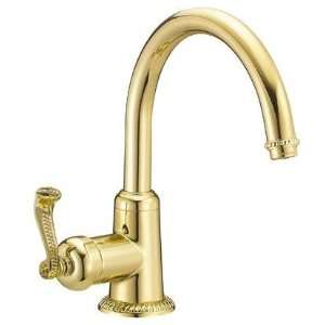  Fusion WEL KVP PVD Mid size Kitchen Faucet, PVD Brass 