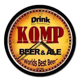  KOMP beer and ale cerveza wall clock: Everything Else