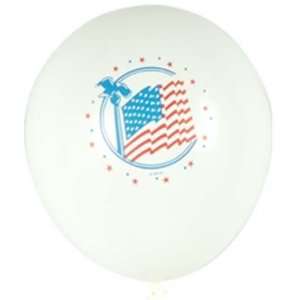  American Flag 11 Latex Balloons Pack of 100 Patriotic 