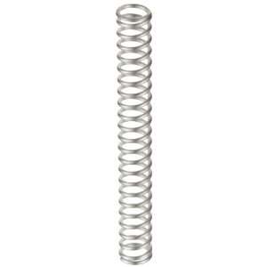 Compression Spring, 302 Stainless Steel, Inch, 0.30 OD, 0.038 Wire 