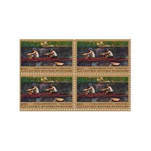  The Biglin Brothers Racing Set of 4 X 5 Cent Us Postage 