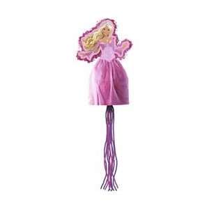  Barbie Princess Shaped 17 3/4in x 11 3/4in Pull String 
