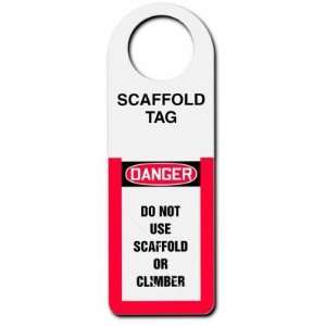  ACCUFORM TSS801 Scaffold Tag,Holder,Danger Do Not Use 