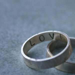  Sterling Silver I Love You Ring: Jewelry