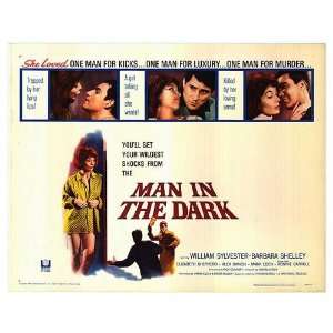  Man In The Dark Original Movie Poster, 28 x 22 (1965 