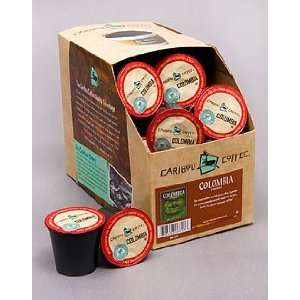  Caribou Coffee COLOMBIA    1 Box of 24 K Cups for Keurig 