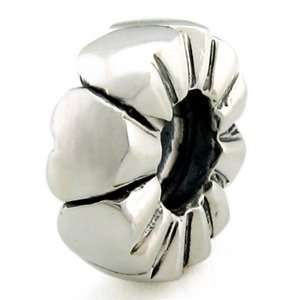  .925 Silver Heart Ring Fits OHMBeads Pandora Troll Charm 