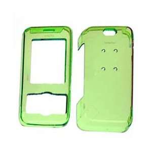  Protector Faceplate Cover Housing Hard Case   Transparent Honey Green