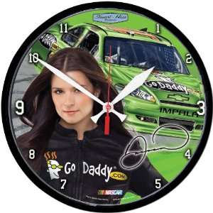  Wincraft Danica Patrick Sprint Cup Godaddy Round Clock 