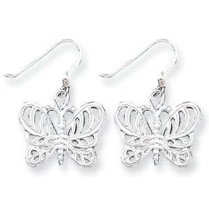    Sterling Silver Butterfly Earrings: West Coast Jewelry: Jewelry