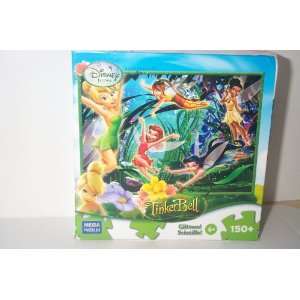   Puzzle Tinker Bell & Friends Glitter & Glow 150 Piece Toys & Games