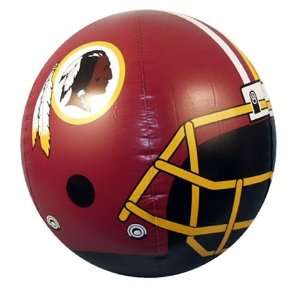   Washington Redskins Large Inflatable Beach Ball Toy: Sports & Outdoors