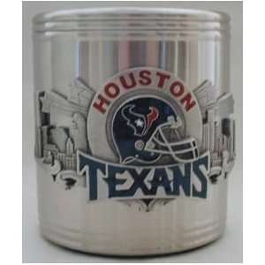 Houston Texans NFL Pewter Can Cooler 