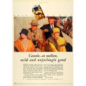  1927 Ad Camel Cigarettes R J Reynolds Tobacco Winston 