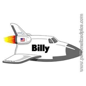    Personalized Name Print   Astronaut Space Shuttle 