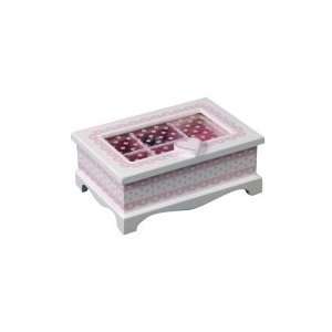  Girls Small Jewelry Box White: Everything Else