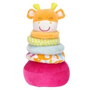  Carters Stackable Plush Baby Toy   Giraffe: Toys & Games