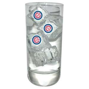  Chicago Cubs MLB Light Up Ice Cubes (Set of 4): Sports 