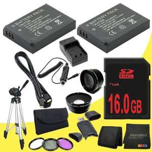   Cable + Full Size Tripod + SDHC Card USB Reader + Memory Card Wallet