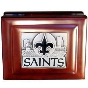 New Orleans Saints Large Lined Gift Box   NFL Football Fan Shop Sports 